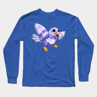 Sparrowmint: Purple Long Sleeve T-Shirt